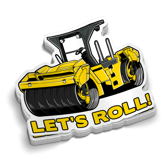 Let's Roll - Hard Hat Decal - Armed American Supply