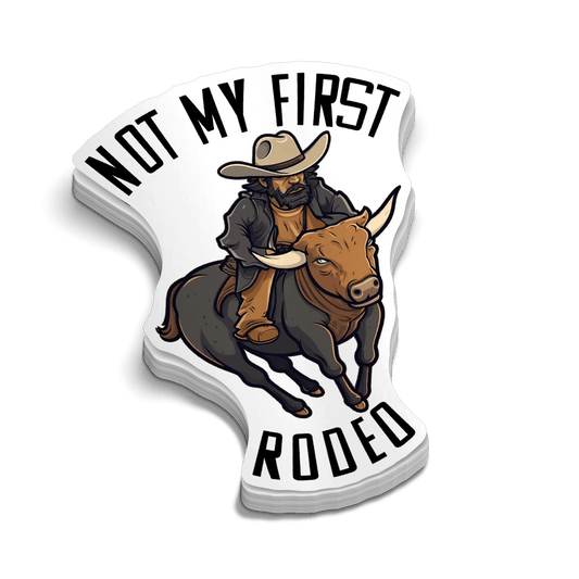 First Rodeo - Hard Hat Decal - Armed American Supply
