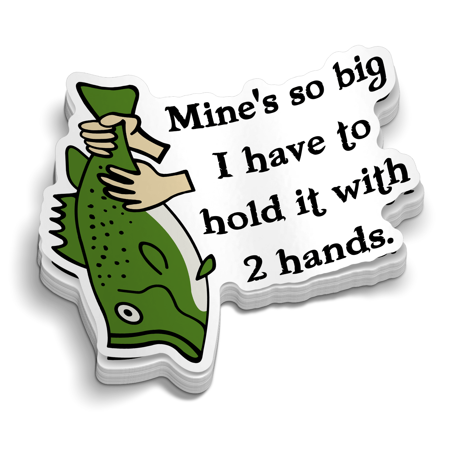 Two Hands - Hard Hat Decal - Armed American Supply