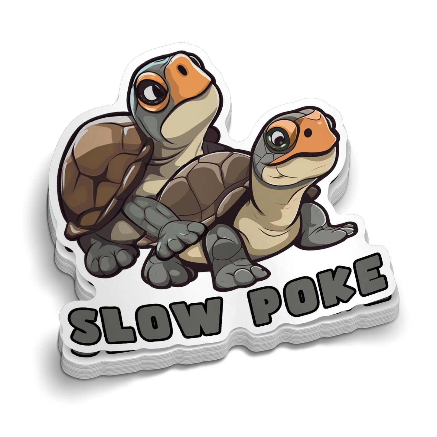 Slow Poke- Hard Hat Decal