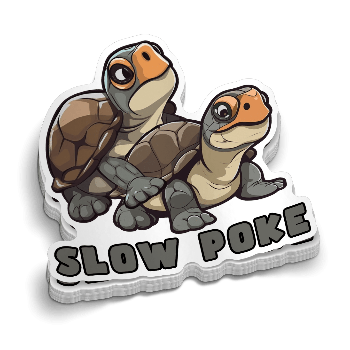 Slow Poke - Hard Hat Decal - Armed American Supply