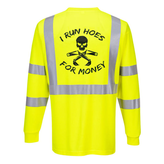I Run Hoes - Reflective Long Sleeve - Armed American Supply