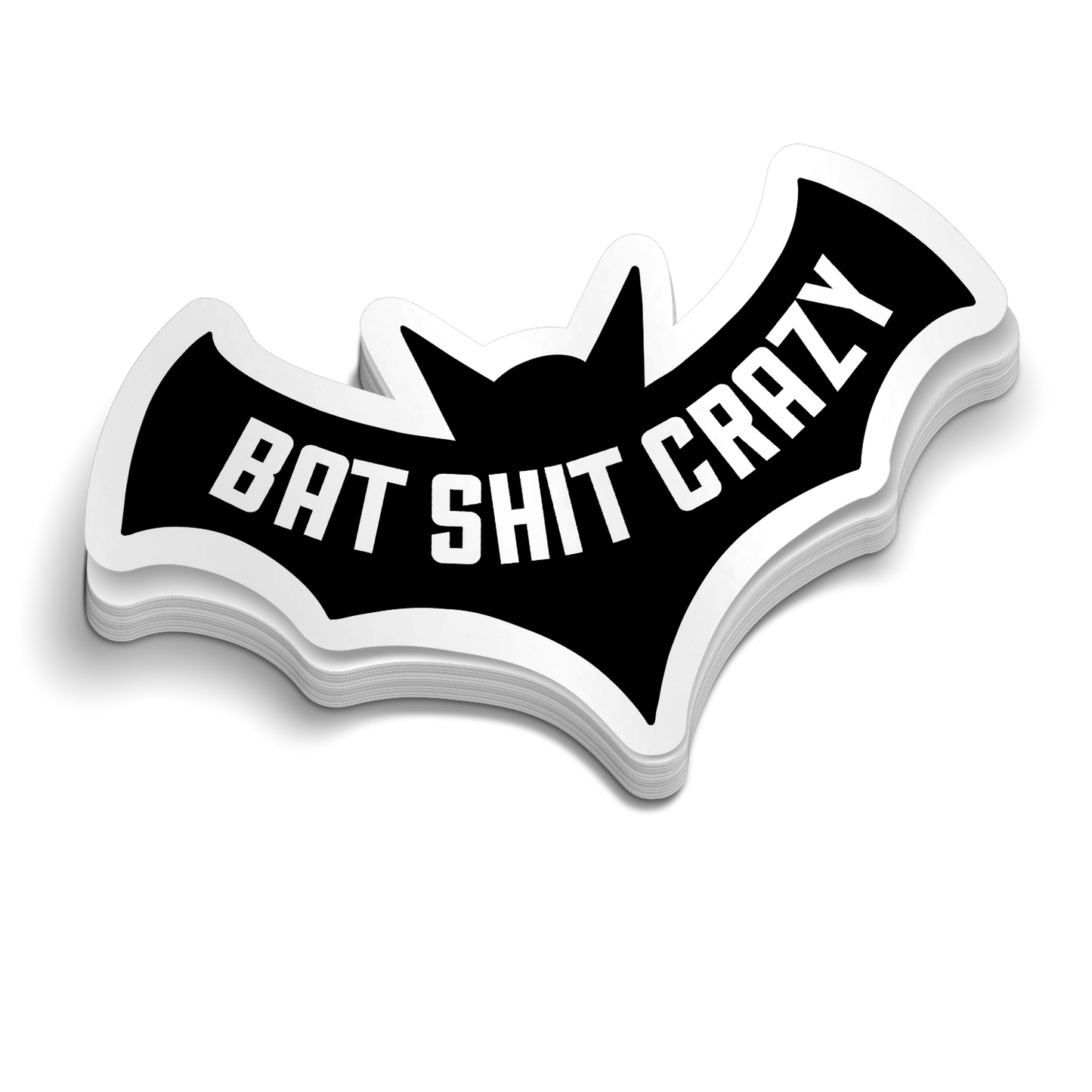 Bat Shit Crazy - Hard Hat Decal