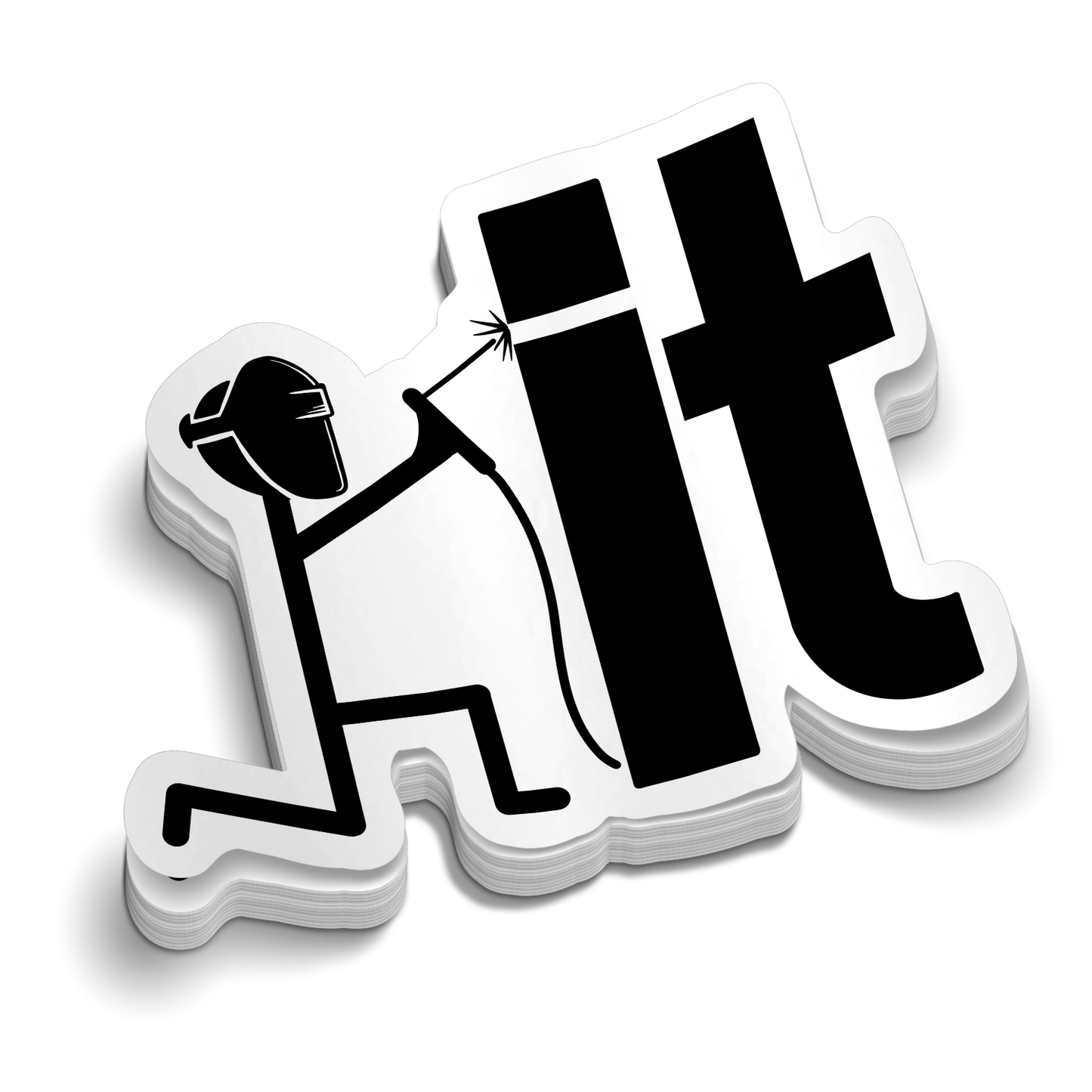 Weld It - Hard Hat Decal