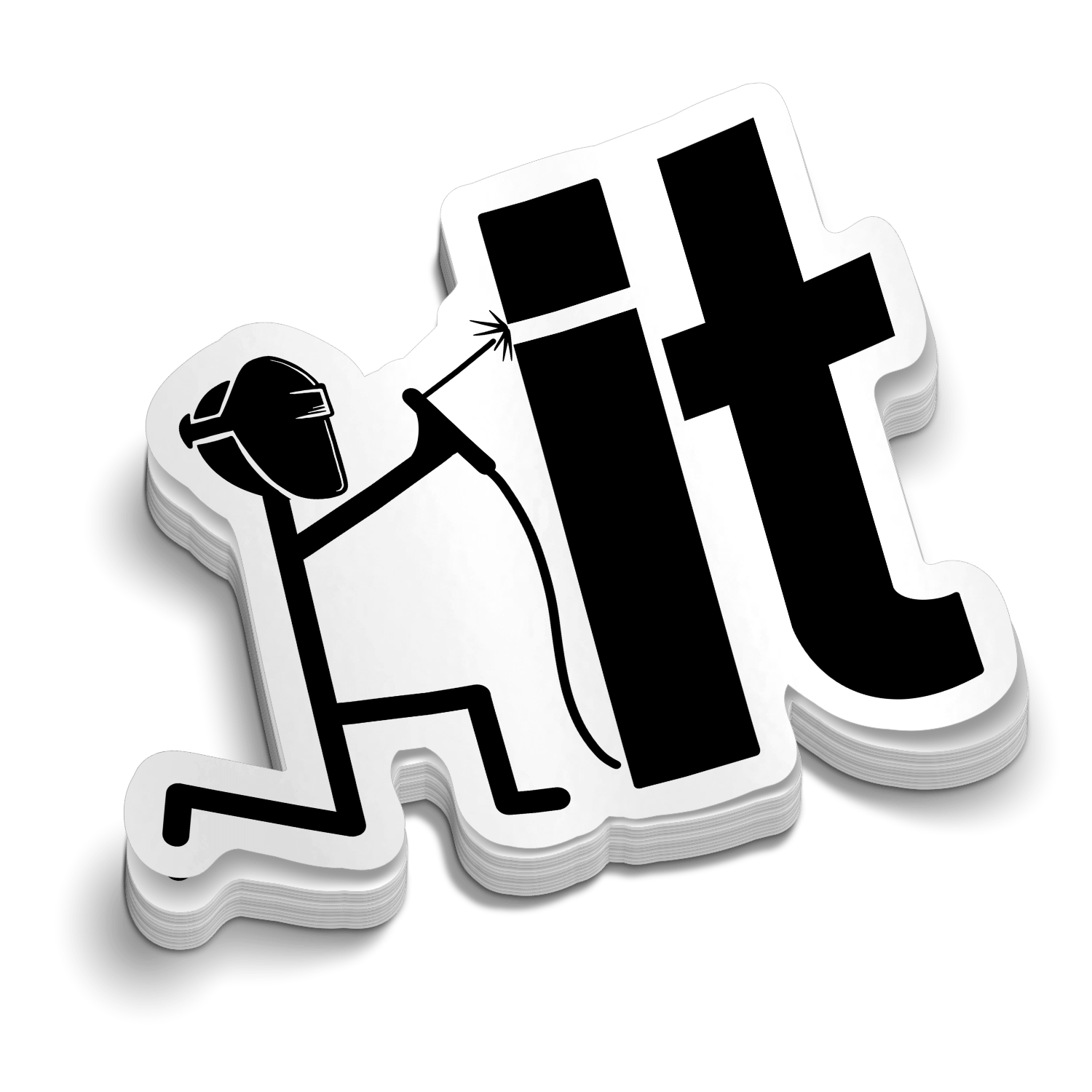 Weld It - Hard Hat Decal - Armed American Supply