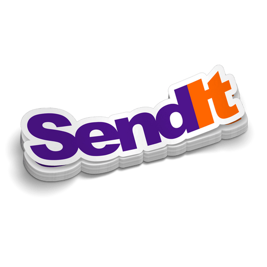 Send It - Hard Hat Decal - Armed American Supply
