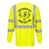 Come get 'em - reflective long sleeve