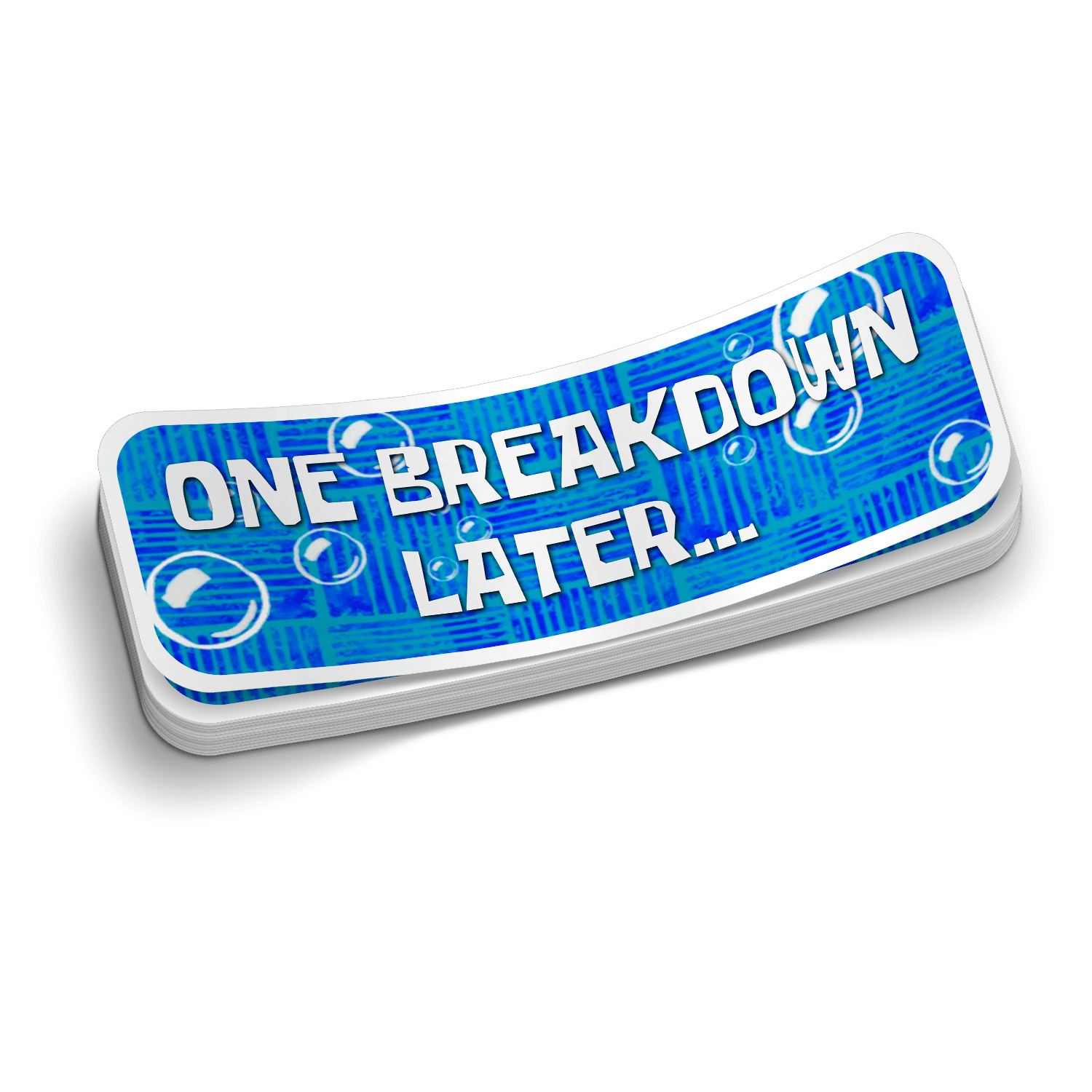 Breakdown - Hard Hat Decal - Armed American Supply