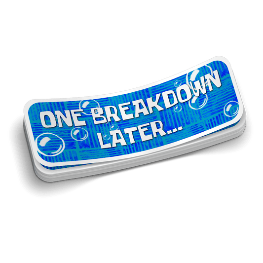 Breakdown - Hard Hat Decal - Armed American Supply