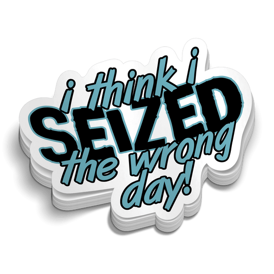 Seized - Hard Hat Decal - Armed American Supply