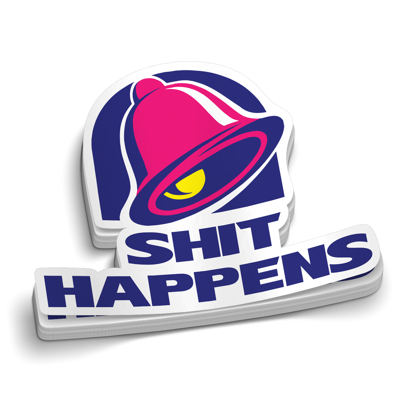 Shit Happens - Hard Hat Decal