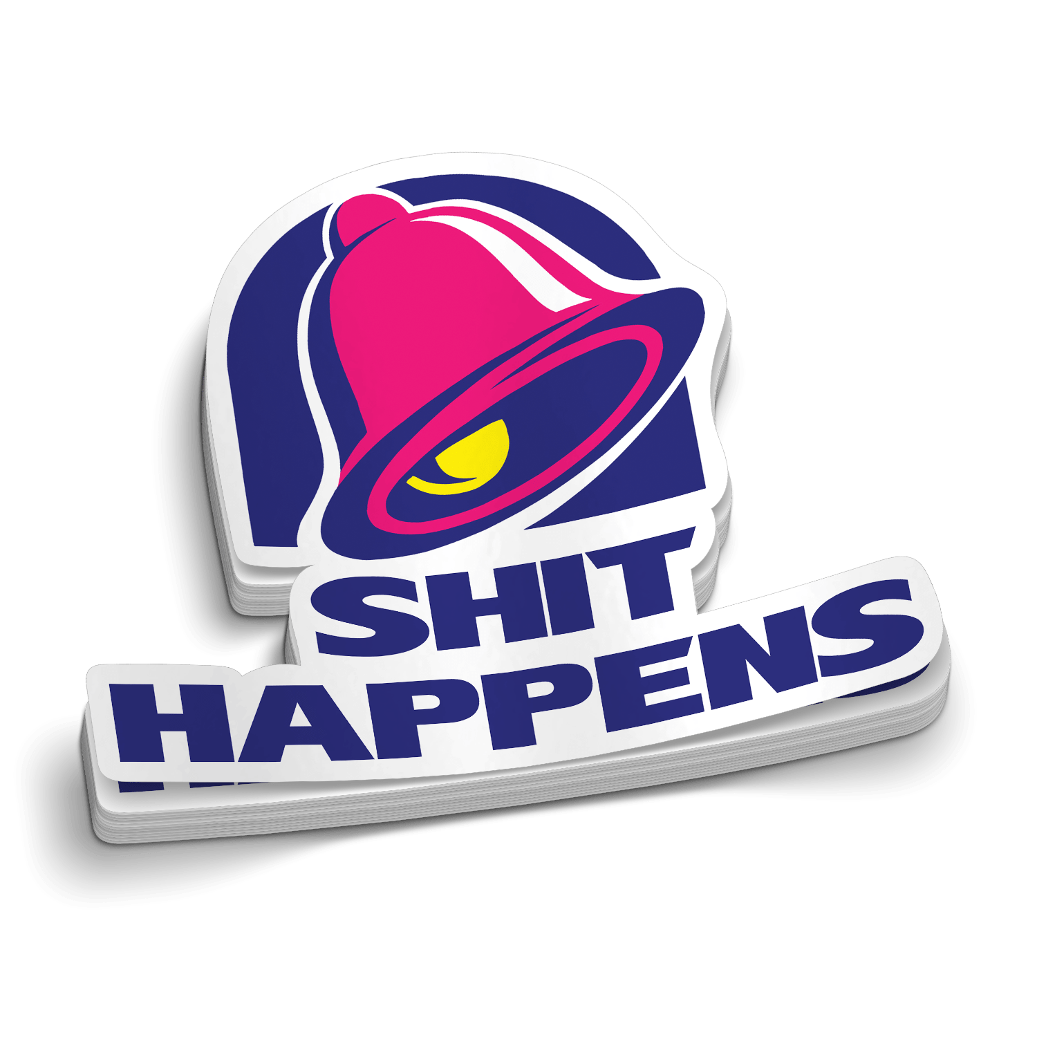 Shit Happens - Hard Hat Decal - Armed American Supply