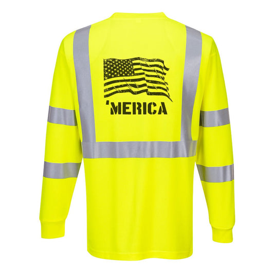 Merica - Reflective Long Sleeve - Armed American Supply