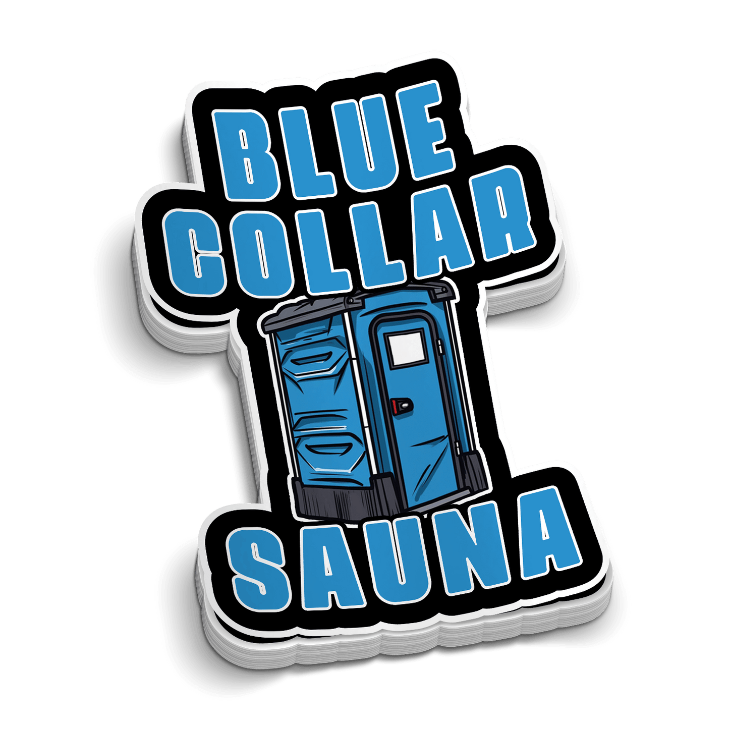 Blue Collar Suana - Hard Hat Decal - Armed American Supply