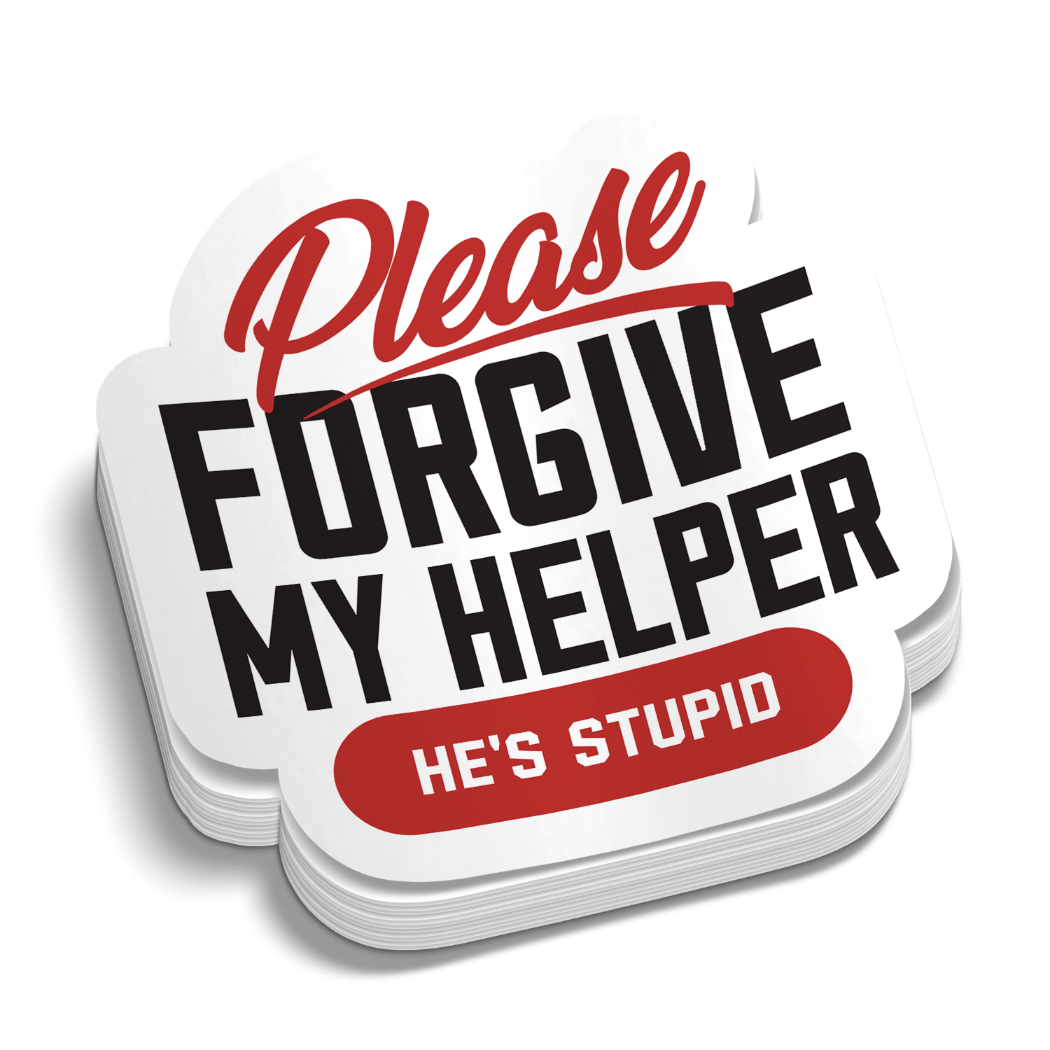 My Helper - Hard Hat Decal - Armed American Supply