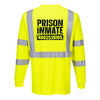 Prison inmate - reflective long sleeve