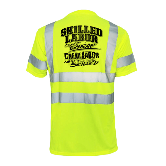 Skilled Labor - Reflective Safety T-Shirt - Armed American Supply