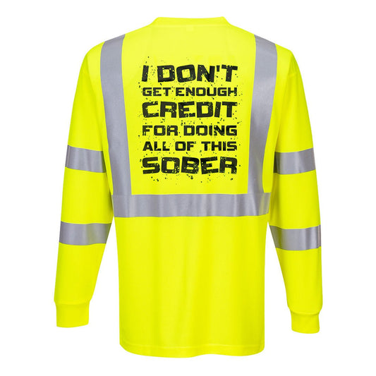 Sober - Reflective Long Sleeve - Armed American Supply