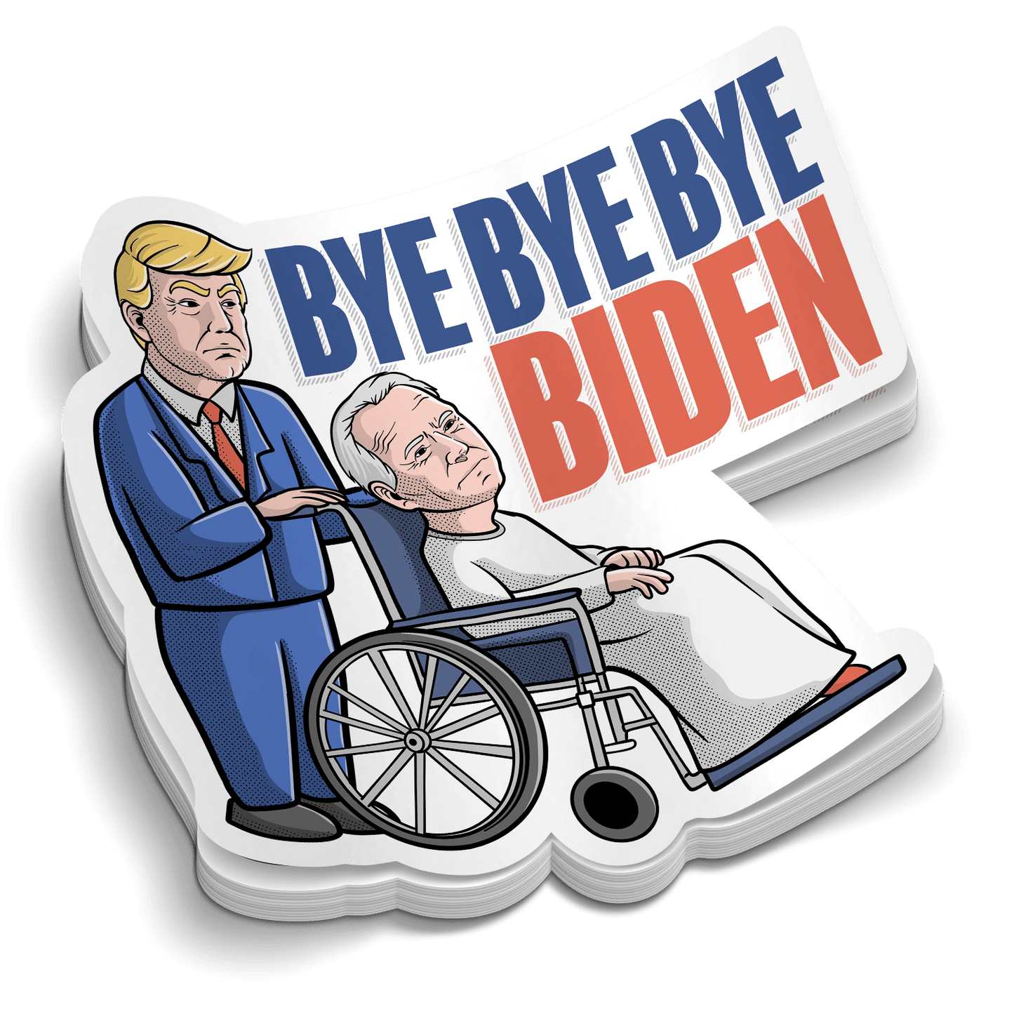 Bye Bye Bye - Hard Hat Decal - Armed American Supply