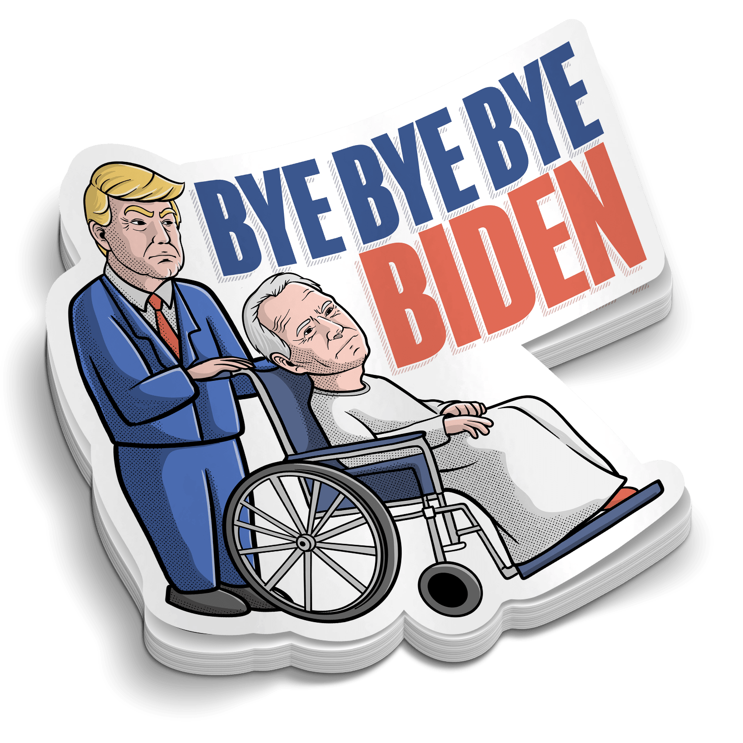 Bye Bye Bye - Hard Hat Decal - Armed American Supply