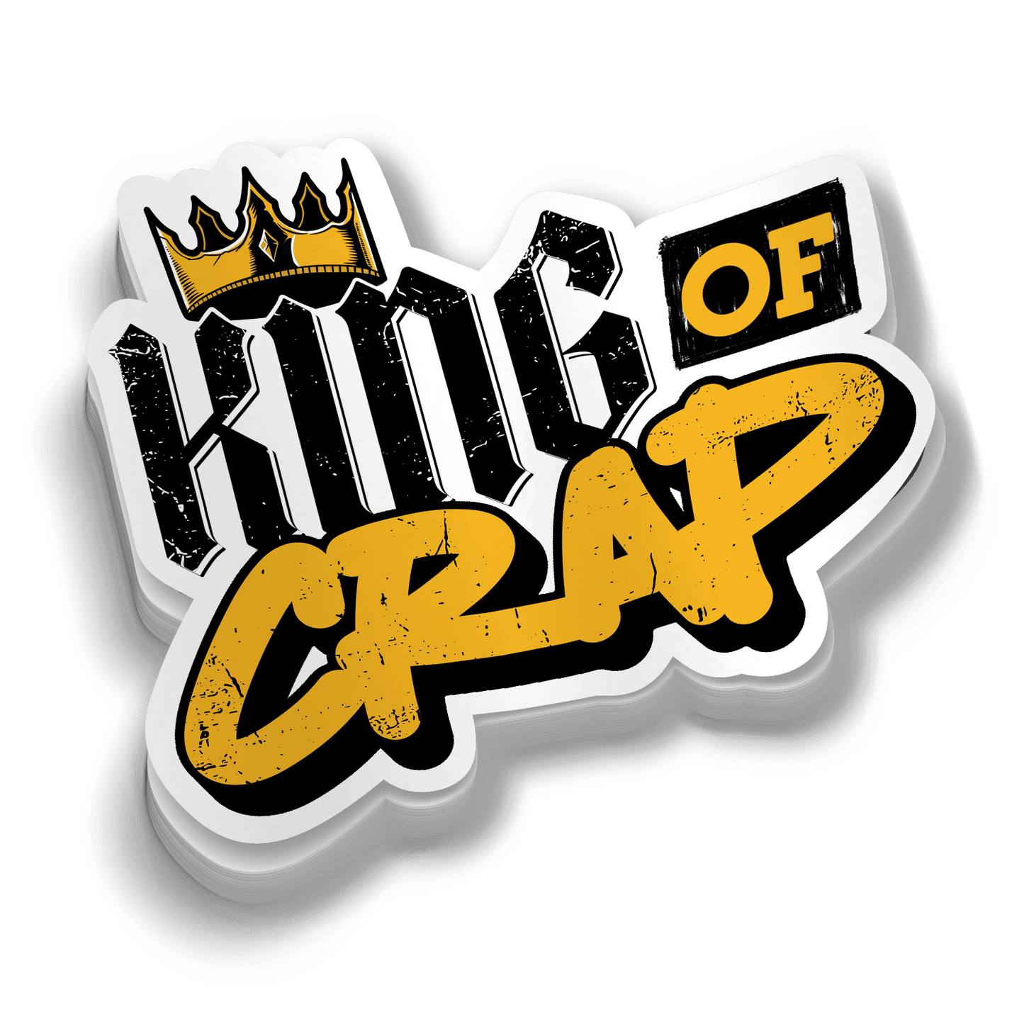 FunBucket Kustoms - Kings of Crap Decal - Armed American Supply