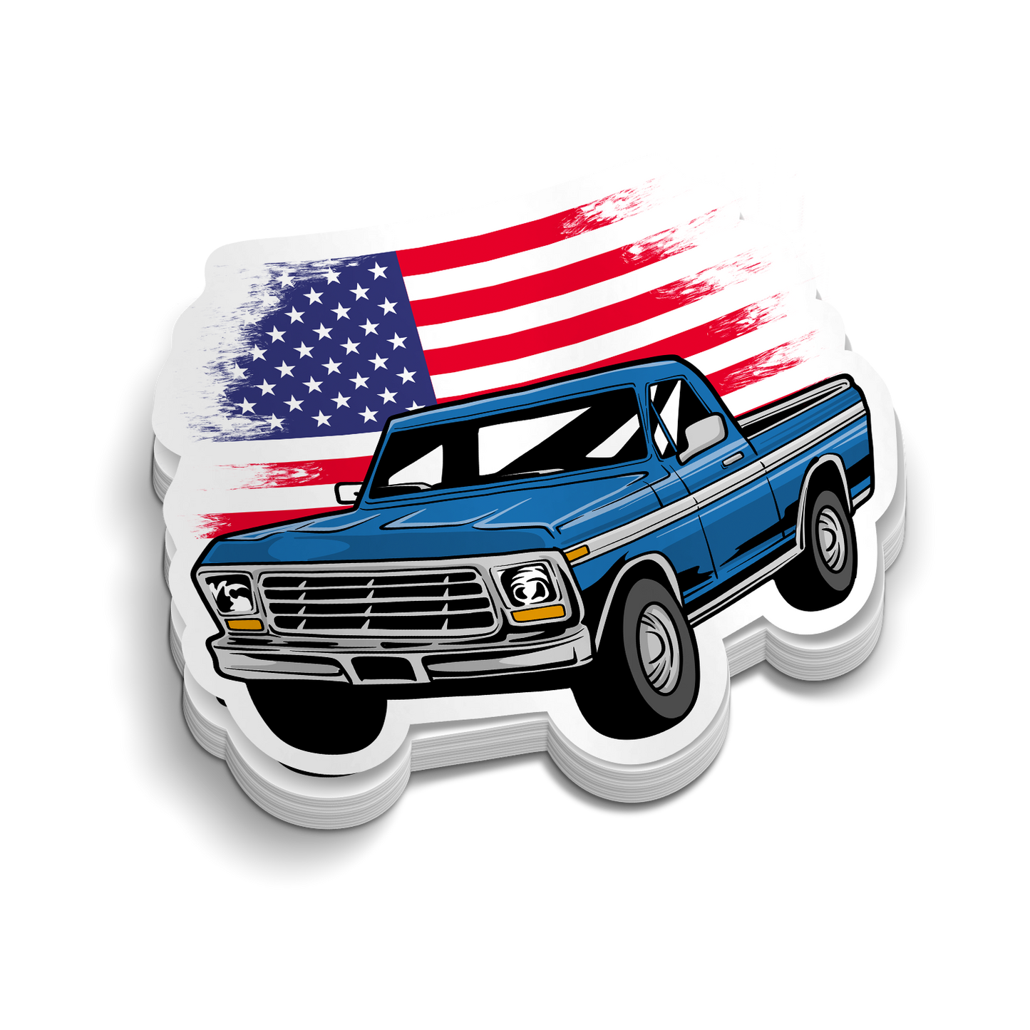 USA Trucks - Hard Hat Decal