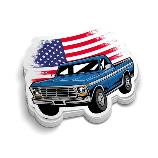 USA Trucks - Hard Hat Decal - Armed American Supply