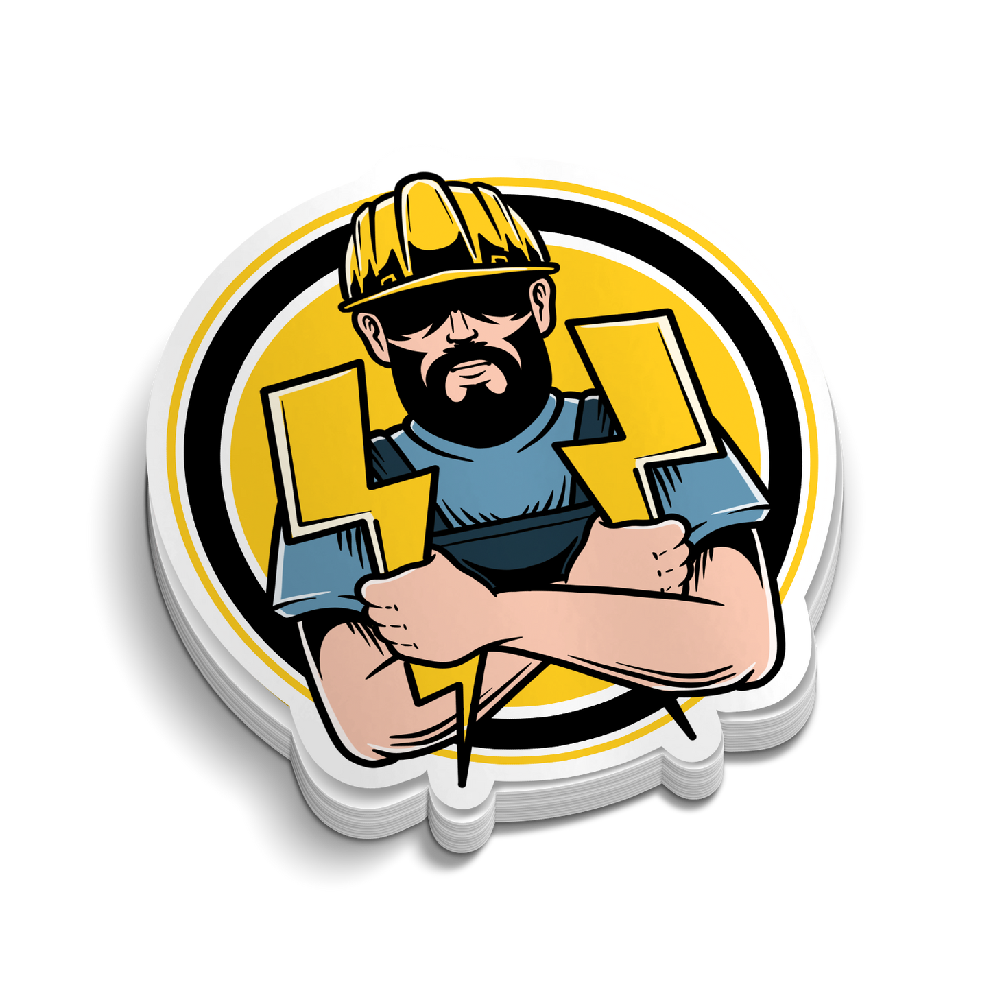 Bolt - Hard Hat Decal