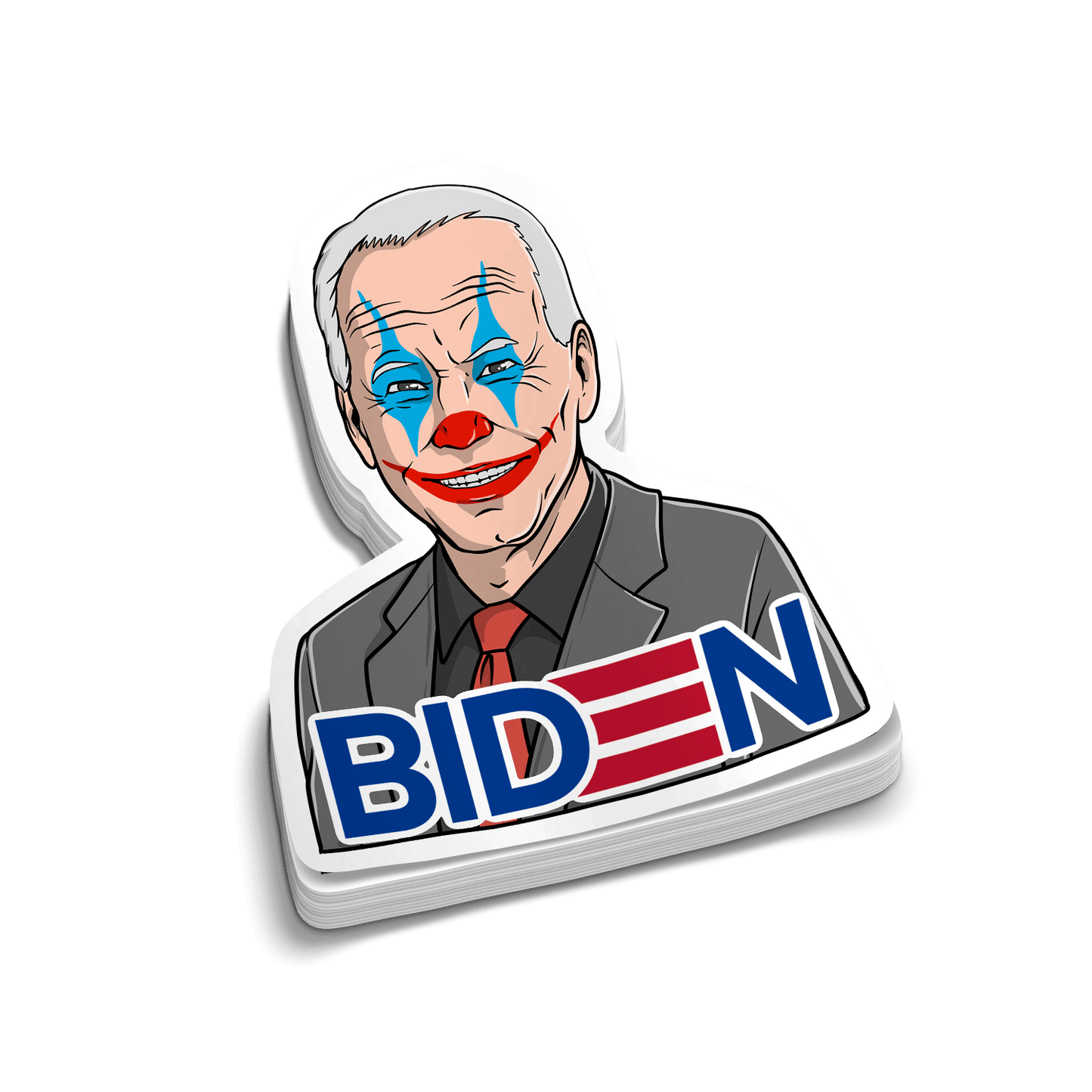 Joe Clown - den - Hard Hat Decal - Armed American Supply