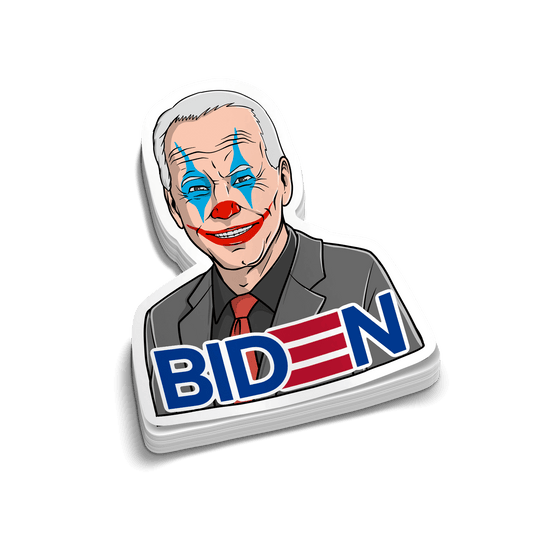 Joe Clown - den - Hard Hat Decal - Armed American Supply