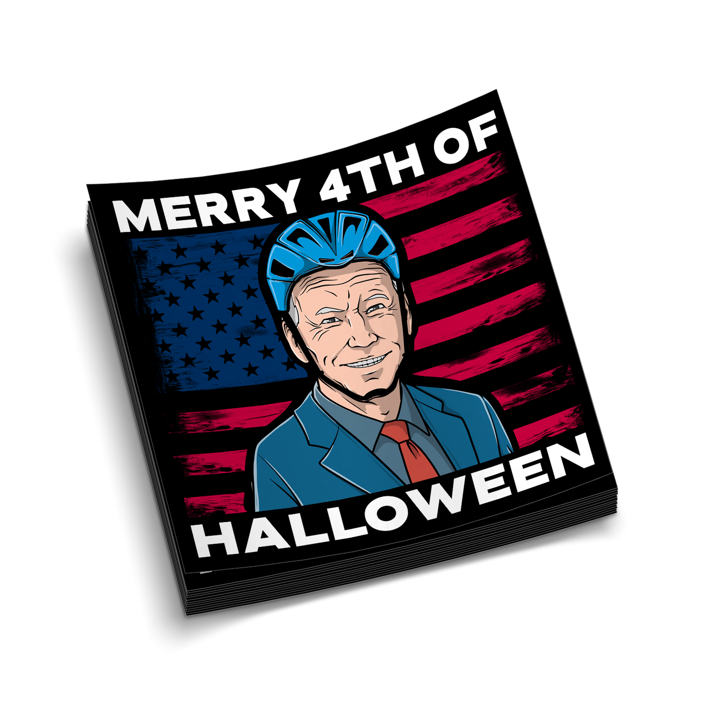 4th Of Halloween - Hard Hat Decal