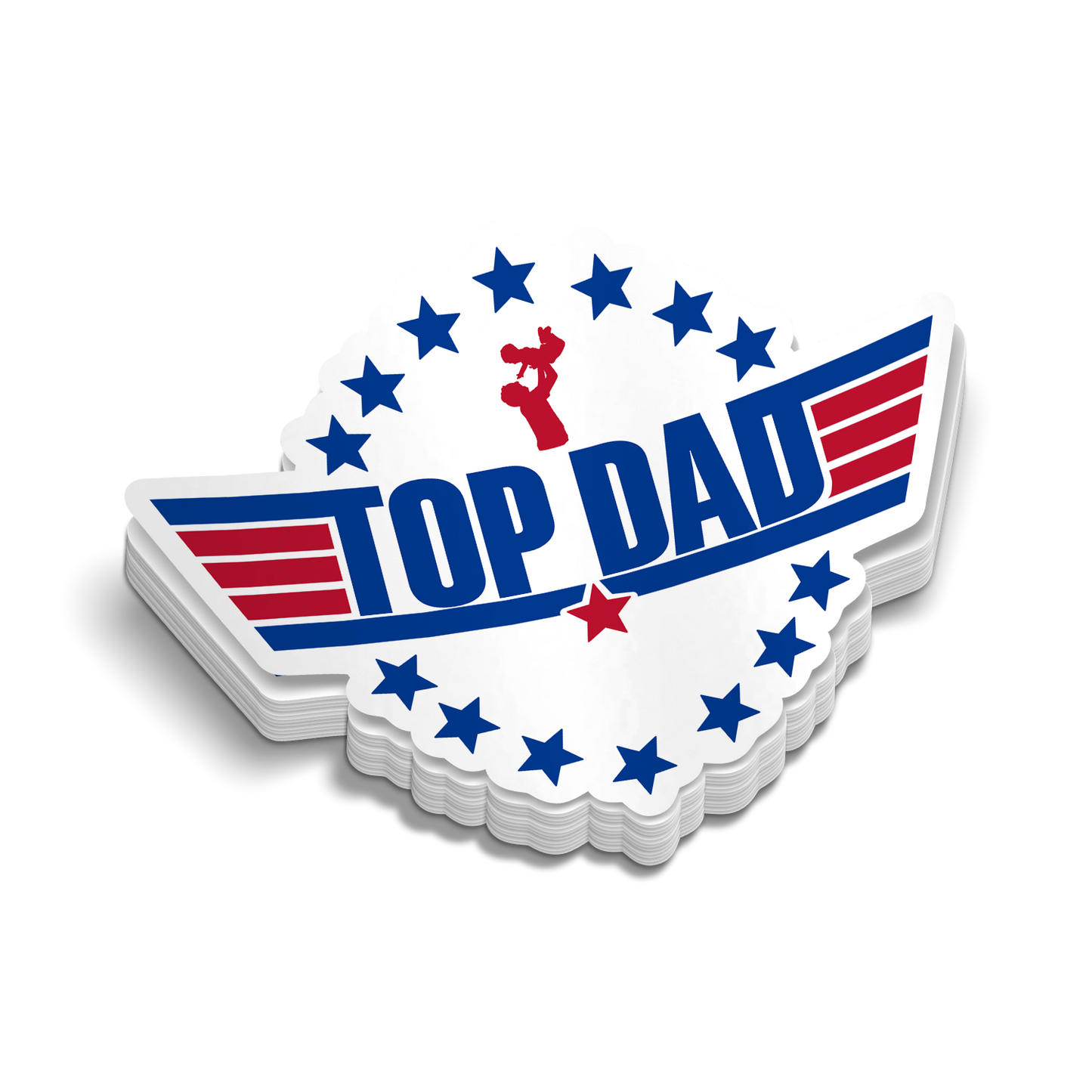 Top Dad - Hard Hat Decal