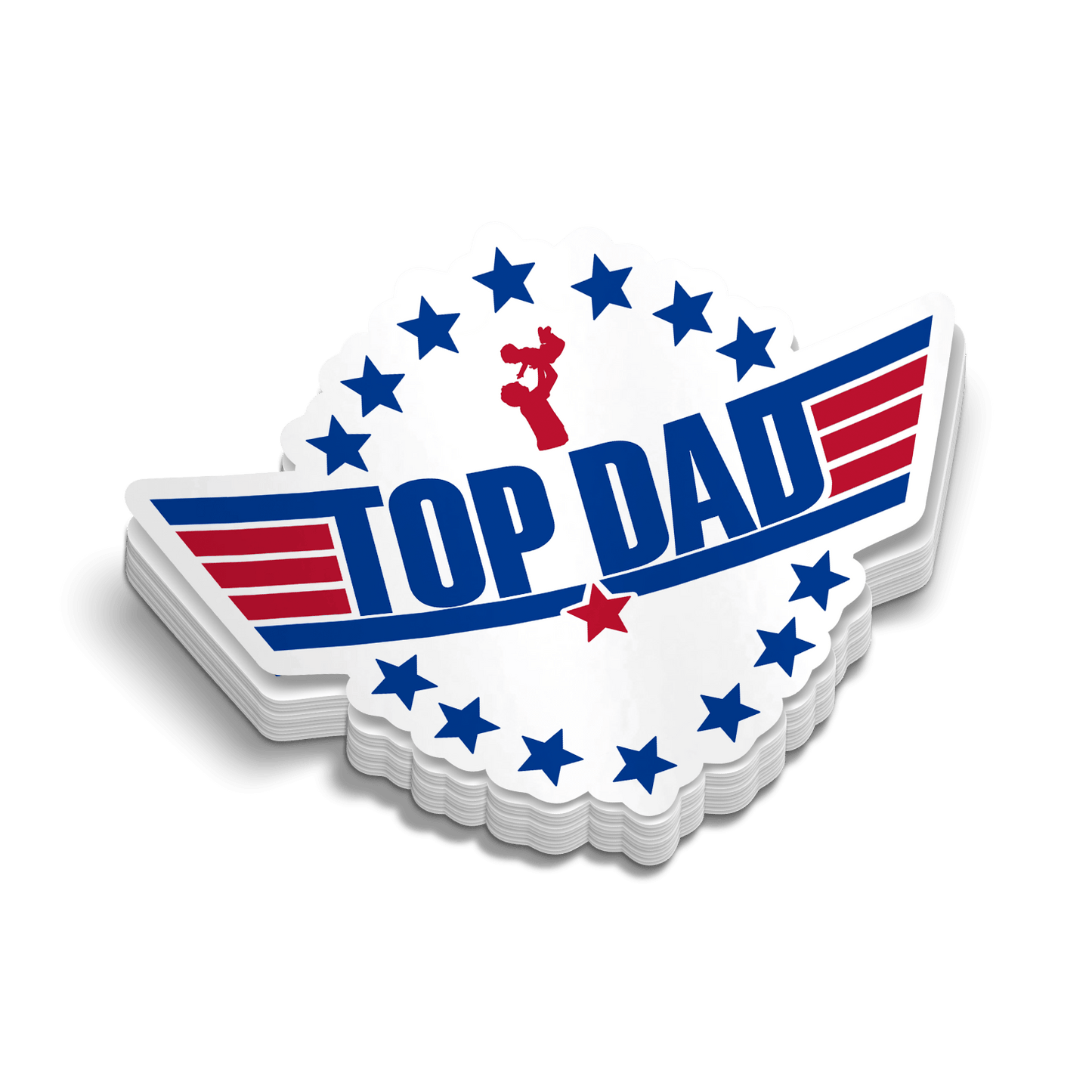 Top Dad - Hard Hat Decal - Armed American Supply