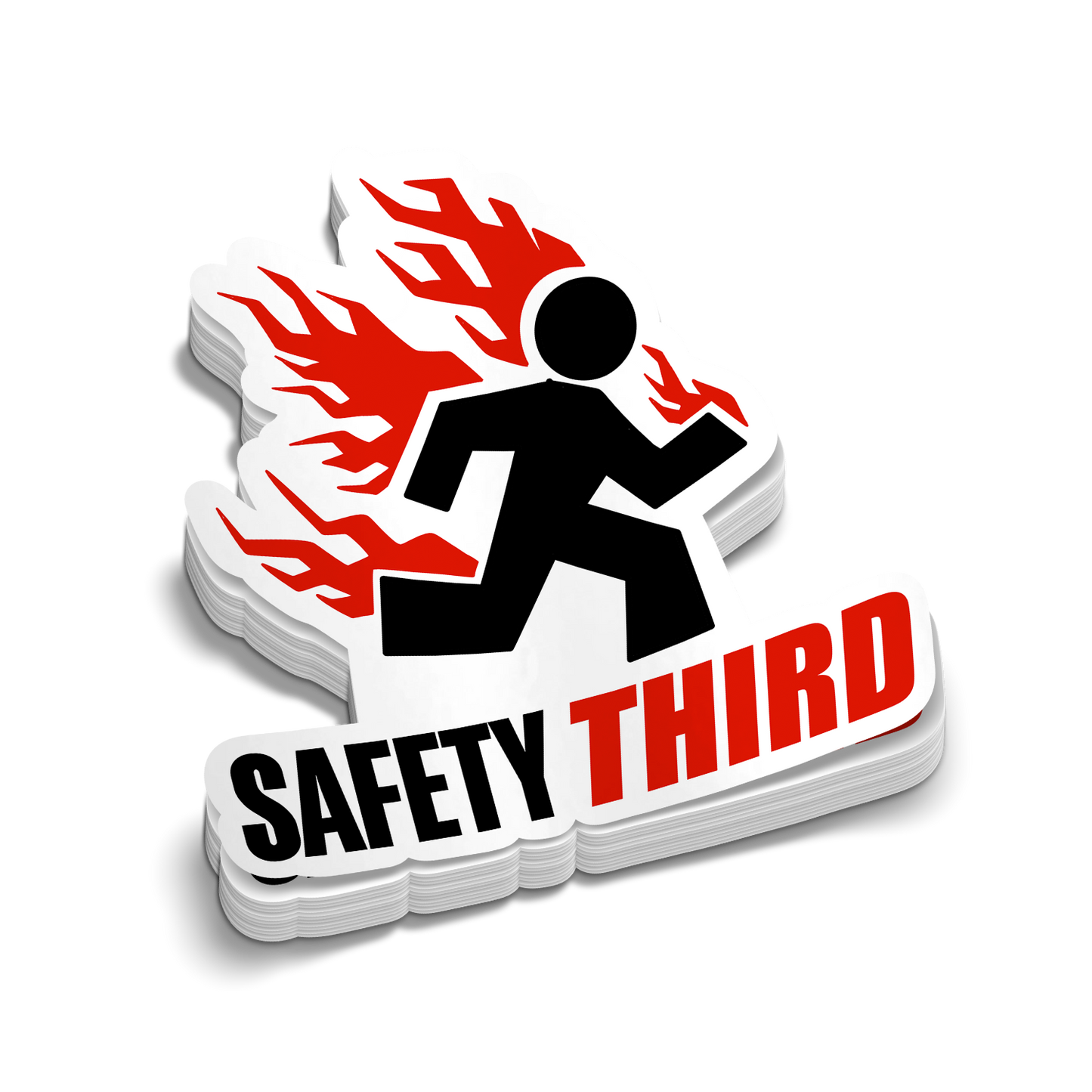 Safety 3rd - Hard Hat Decal
