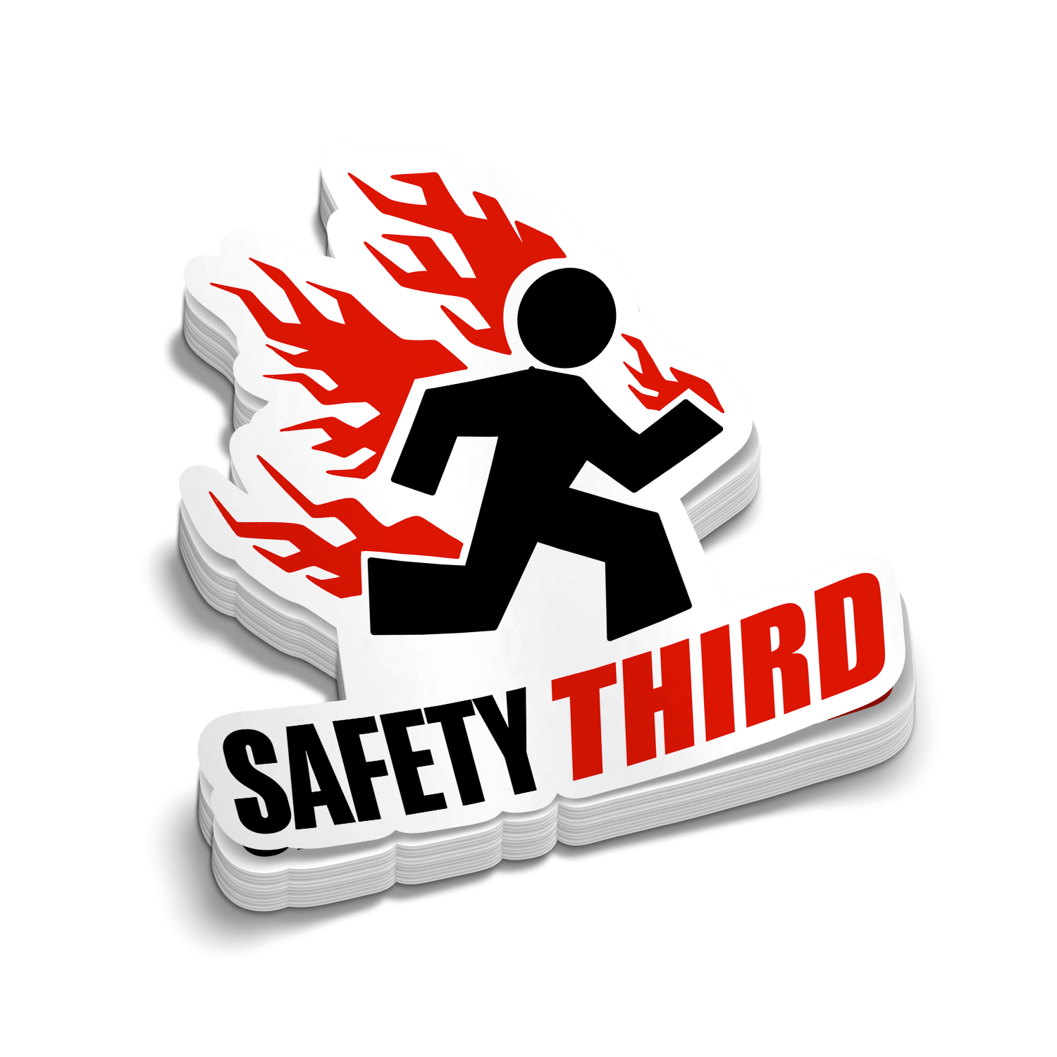 Safety 3rd - Hard Hat Decal - Armed American Supply