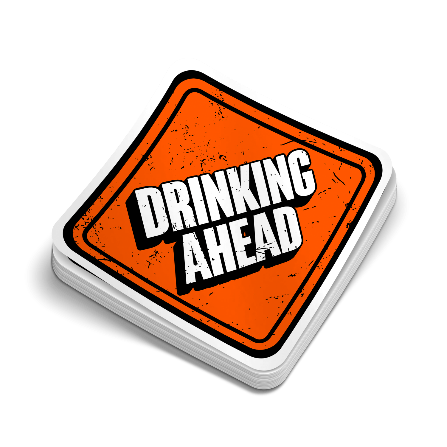 Drinking Ahead - Hard Hat Decal - Armed American Supply