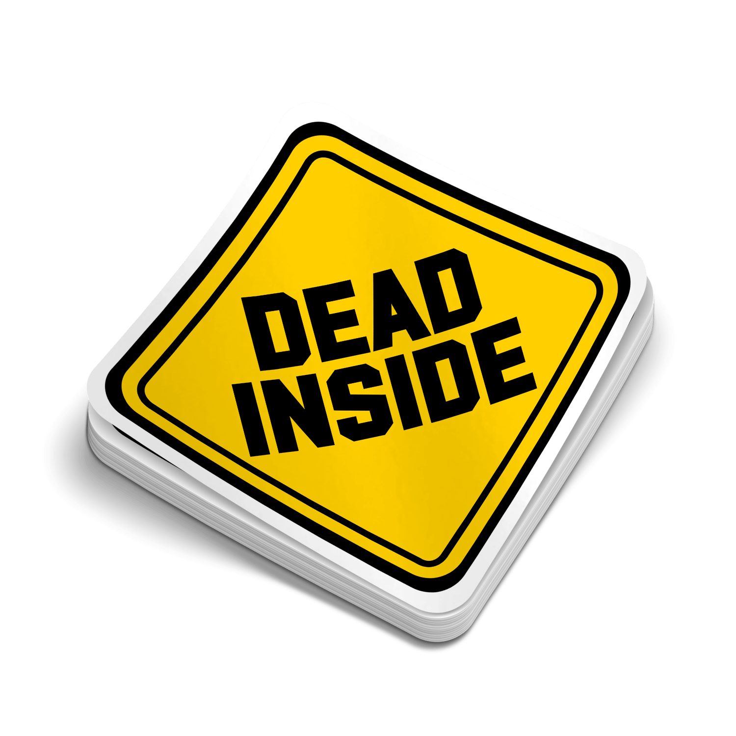 Dead Inside - Hard Hat Decal - Armed American Supply