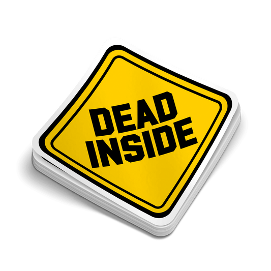 Dead Inside - Hard Hat Decal - Armed American Supply