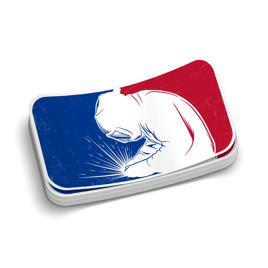 RWB Welder - Hard Hat Decal - Armed American Supply