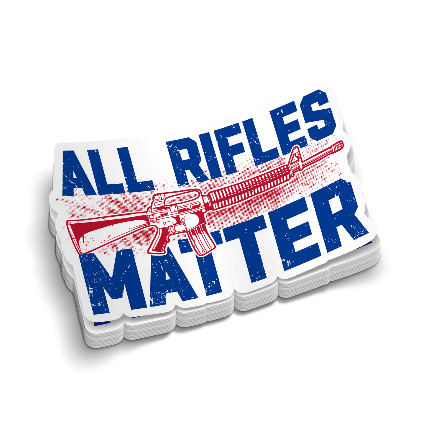 All Rifles Matter - Hard Hat Decal - Armed American Supply