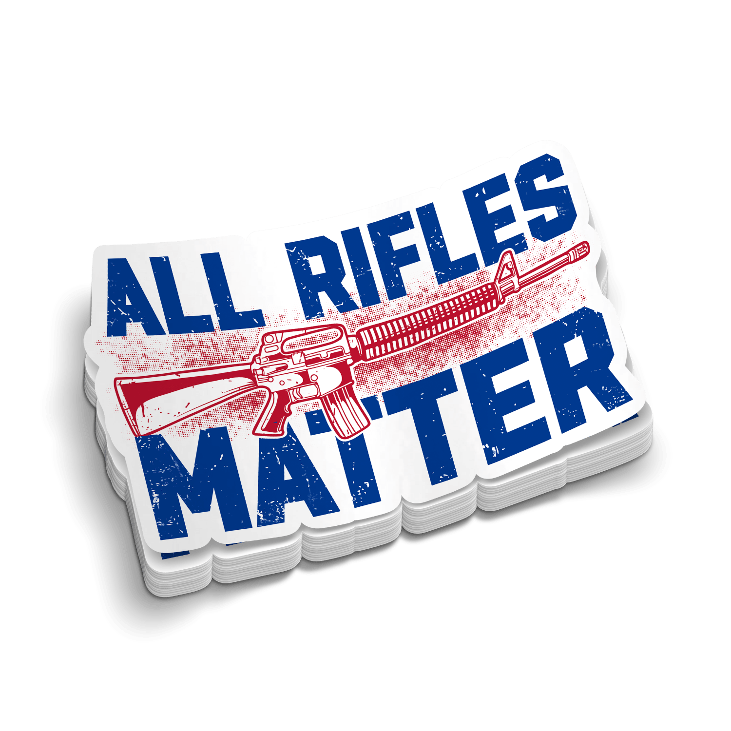 All Rifles Matter - Hard Hat Decal - Armed American Supply