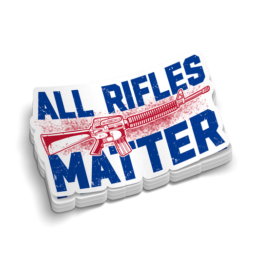 All Rifles Matter - Hard Hat Decal - Armed American Supply