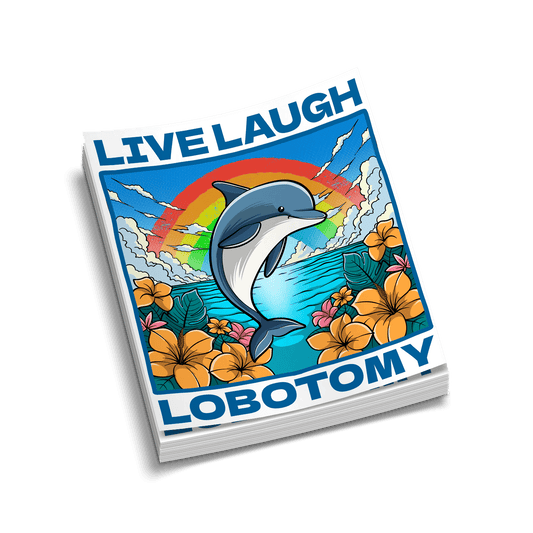 Lobotomy - Hard Hat Decal - Armed American Supply