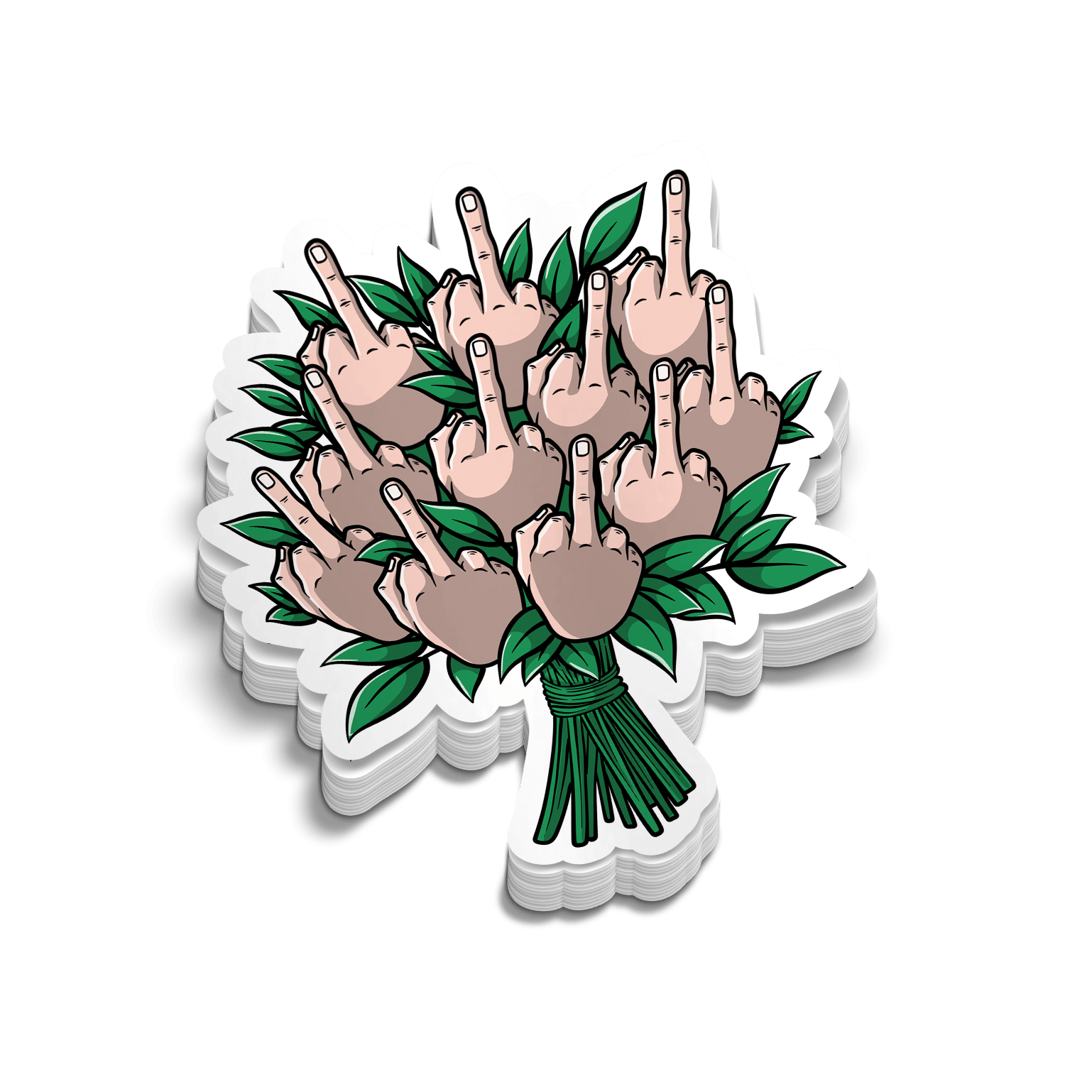 Bouquet - Hard Hat Decal - Armed American Supply