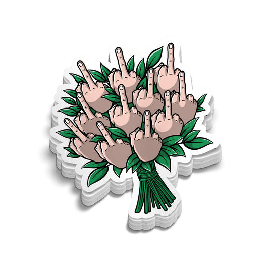 Bouquet - Hard Hat Decal - Armed American Supply