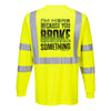 Broke something - reflective long sleeve