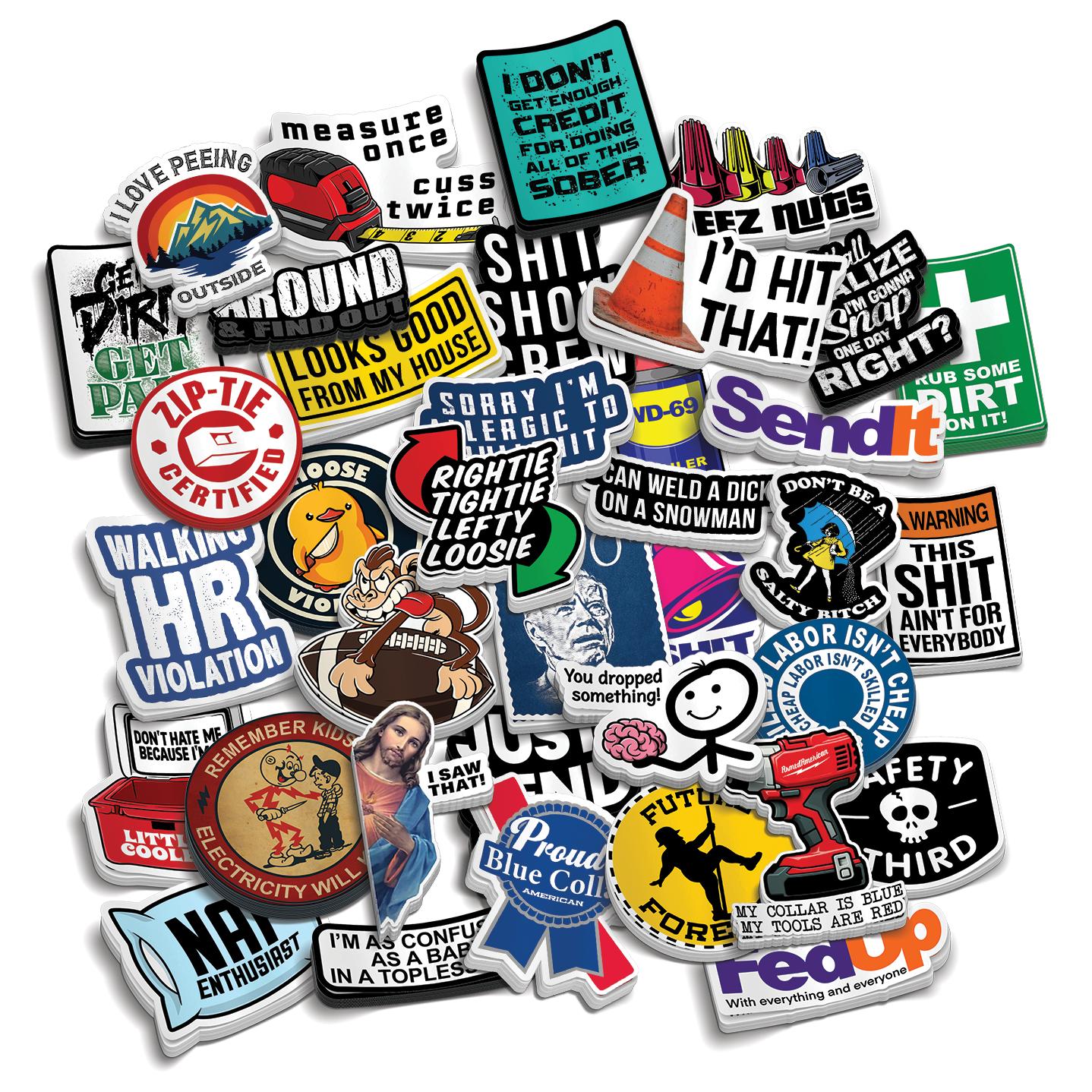 Best Seller Sticker Packs - Armed American Supply