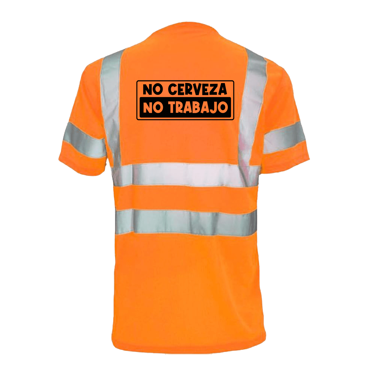 No Cerveza - Reflective Safety T-Shirt - Armed American Supply