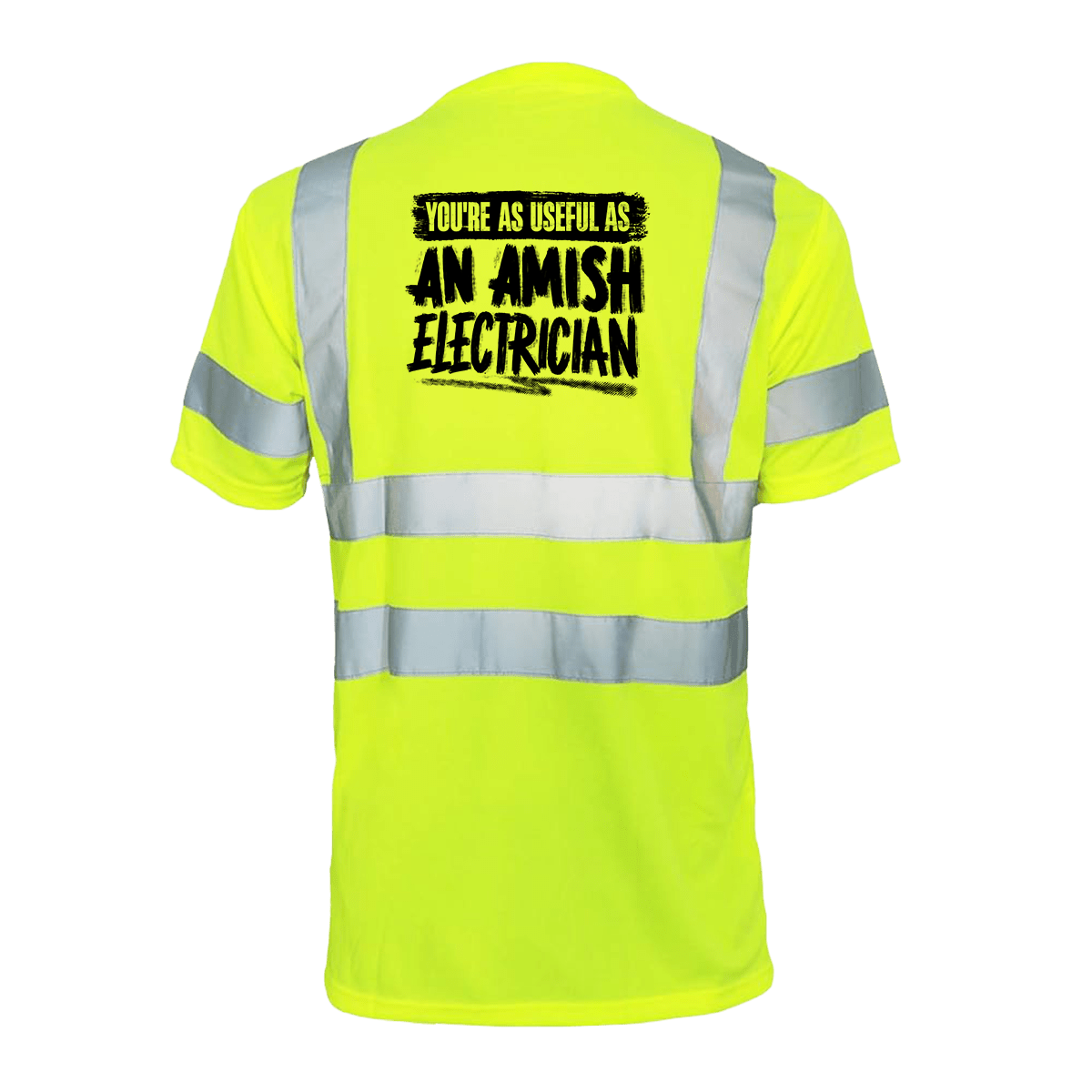 Amish Electrician - Reflective Safety T-Shirt - Armed American Supply