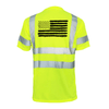 Old glory - reflective safety t-shirt